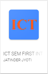 ICT | Jatinder Jyoti 